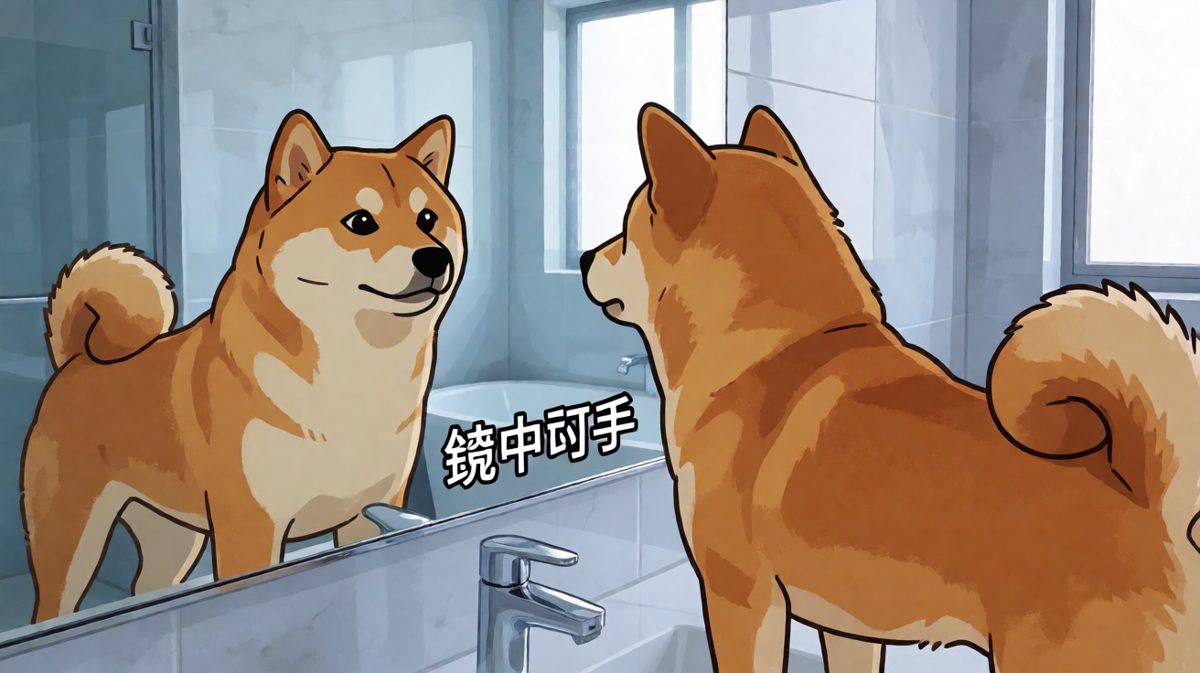 二哈：这货谁？怎么和我长得一模一样还学我！