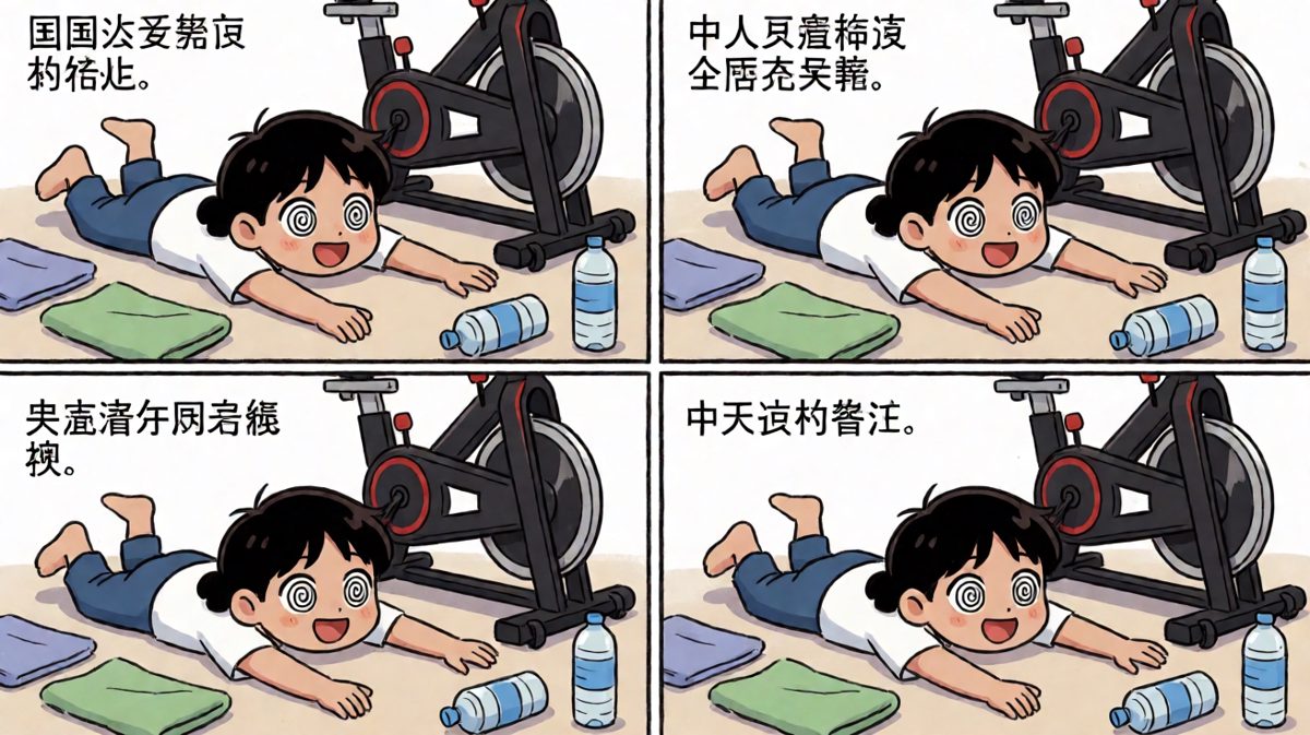 第二天：肌肉酸痛到怀疑人生，躺平才是终极享受。