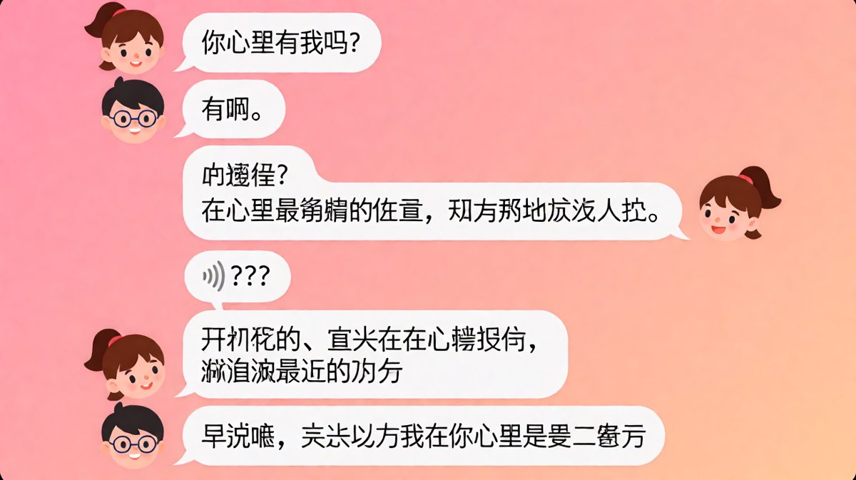女生试探男友心里有没有自己，男友用浪漫反转化解