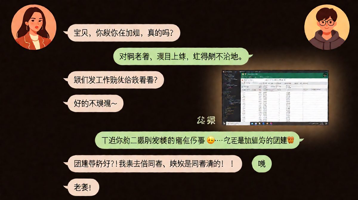 加班人设崩塌，一条烧烤定位让所有借口灰飞烟灭