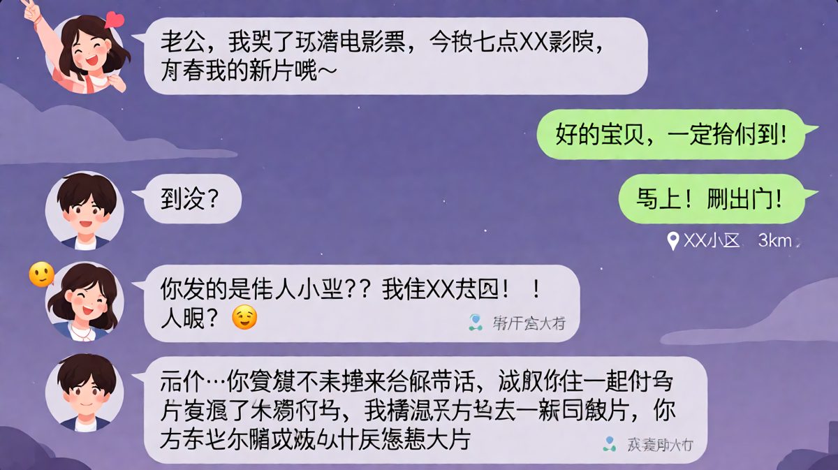 约会跑错小区还暴露闺蜜，每一句回复都是更大的坑