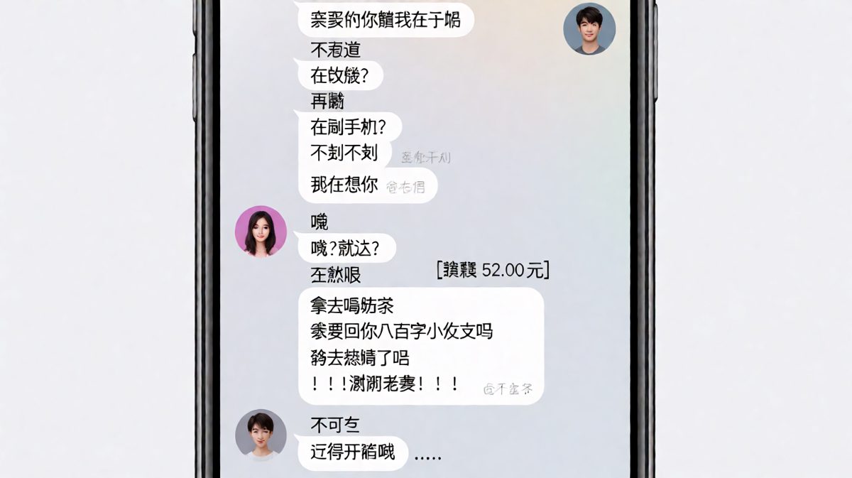 深情表白不如52块钱实在