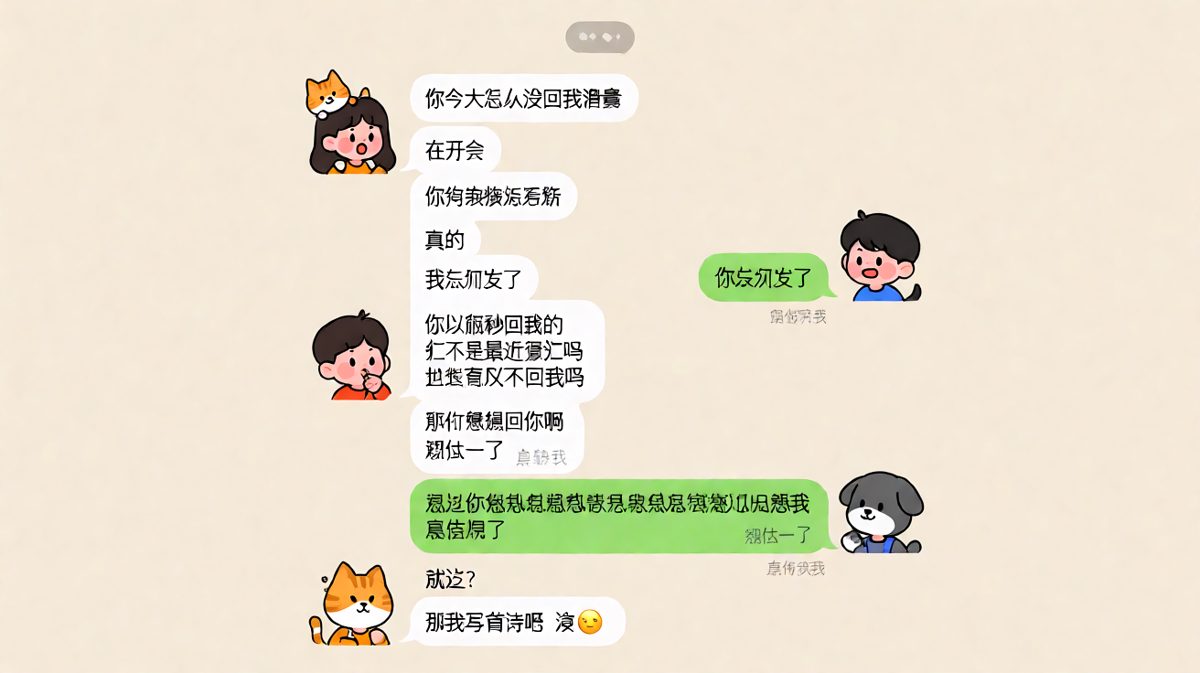 从质问到写诗，恋爱脑的终极自救