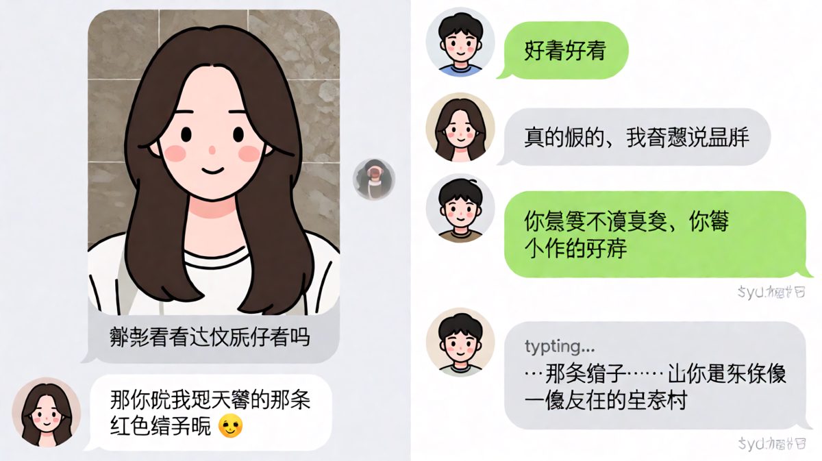 男生夸完安全，却在关键时刻嘴瓢暴露了