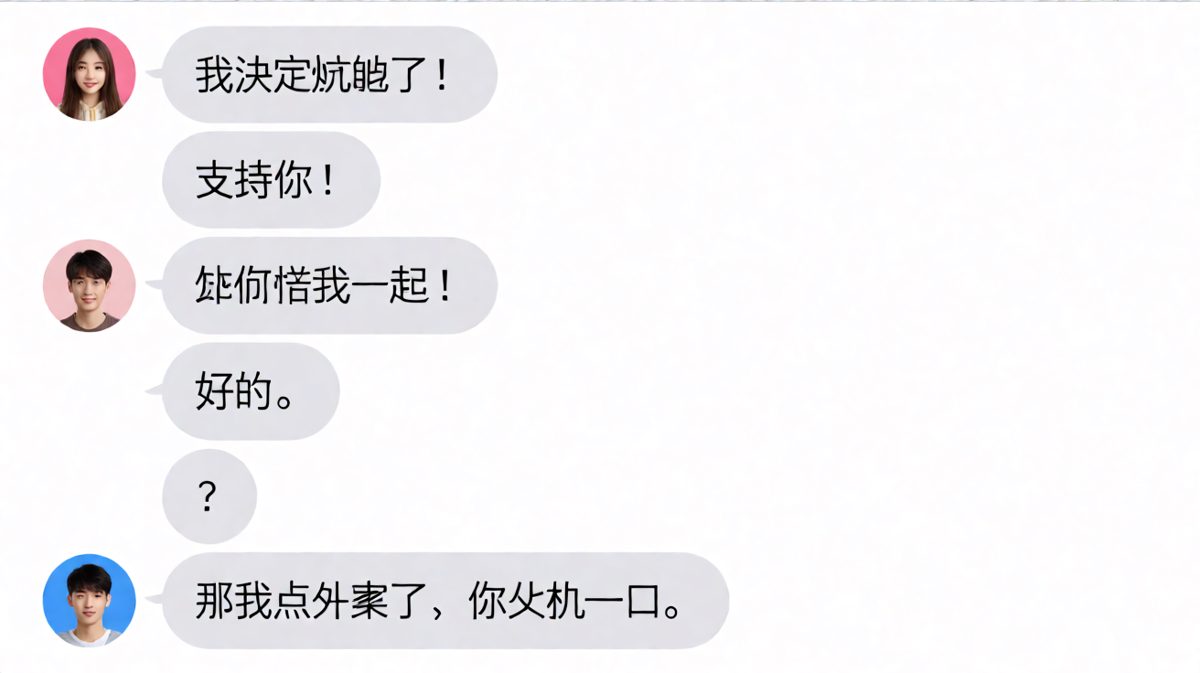减肥搭子，负责吃，不负责减。