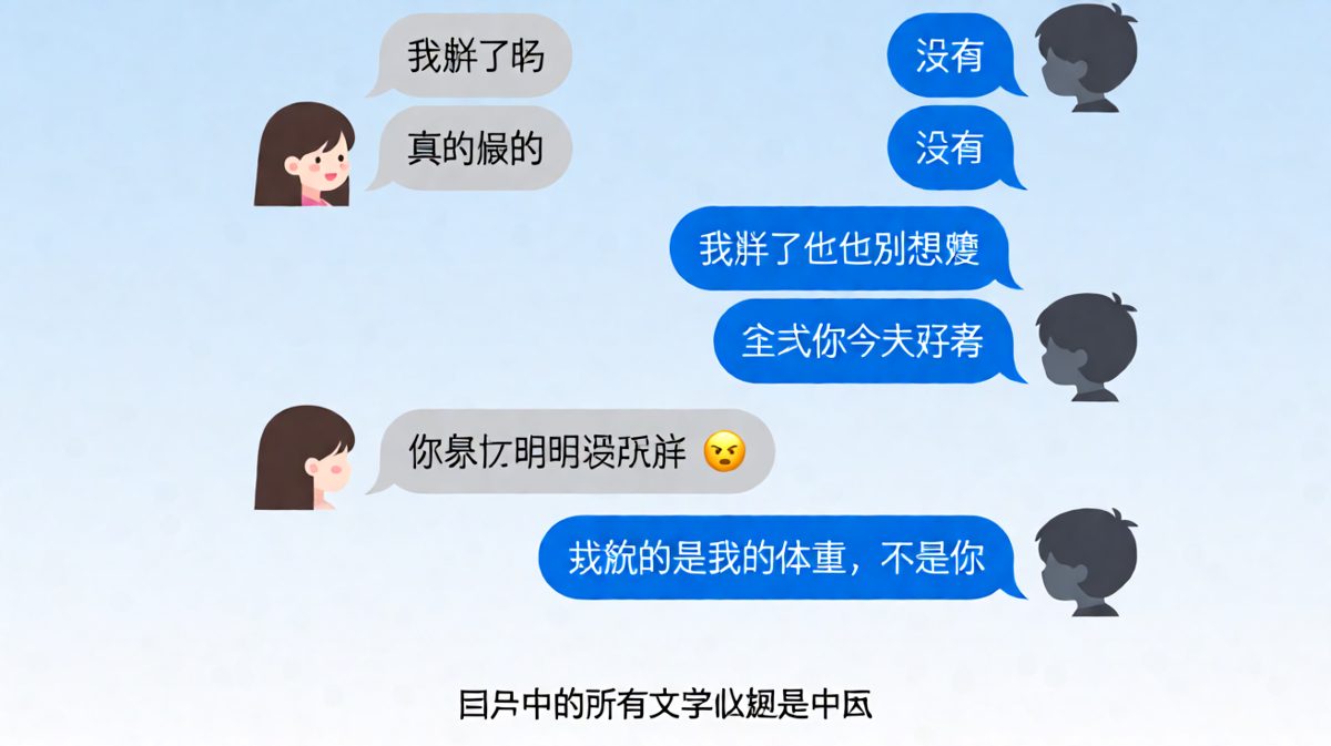 男生求生欲拉满，最后一句神补刀差点又要送命。