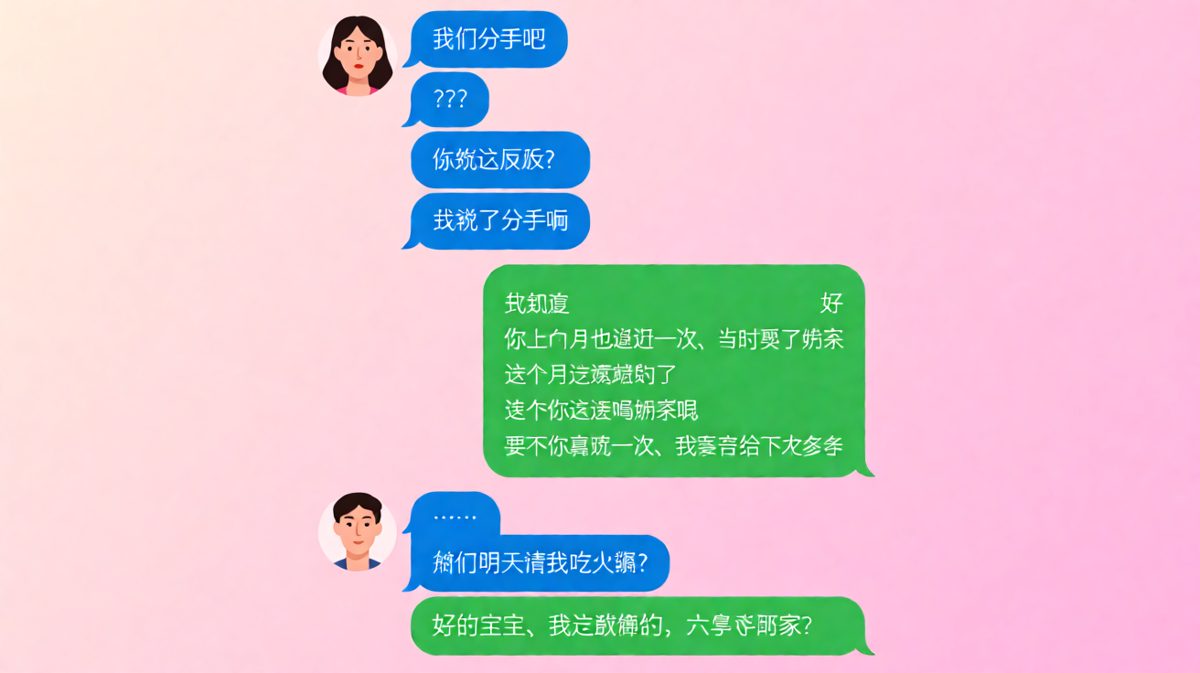 分手的尽头，原来是火锅预约。