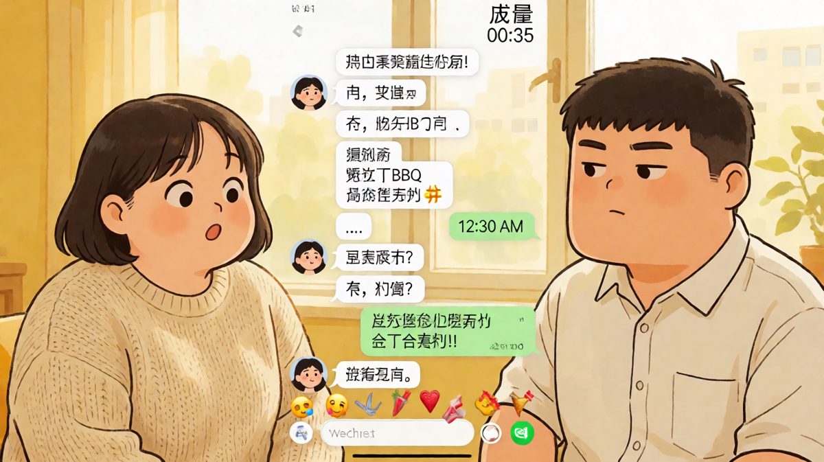 深夜烧烤引发的分手危机——以及一秒求和的狼狈