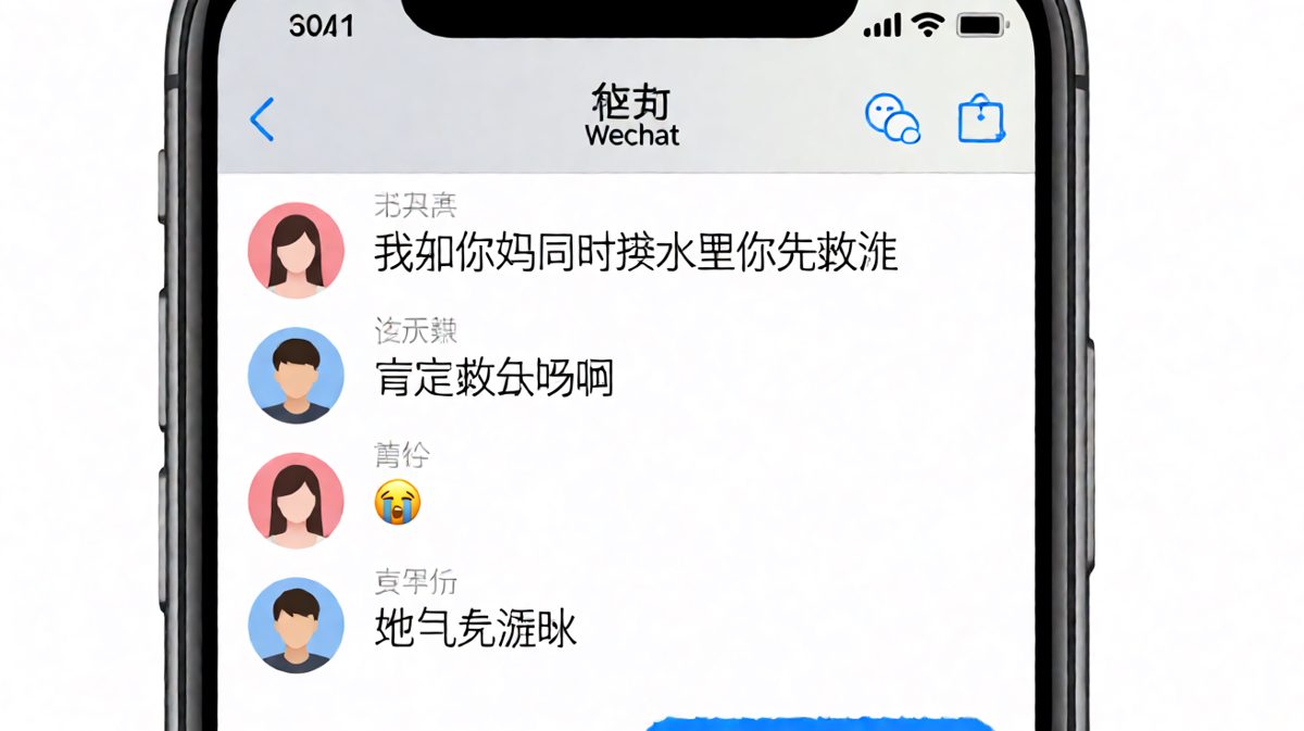 经典送命题：他说先救我妈，结果是因为我妈会游泳
