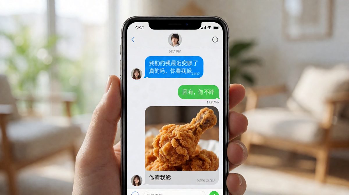 论如何优雅地转移话题：你说你不胖，但你的炸鸡不会说谎