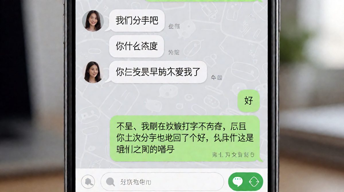 一句'好'引发的血案：原来分手是咱们的暗号不是警告