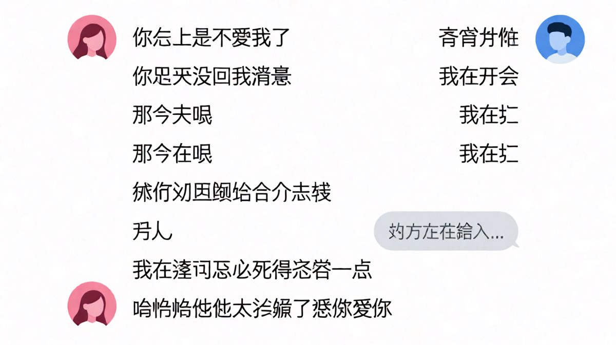 《爱的判断题》——从质问到原谅只需一个搞笑回复