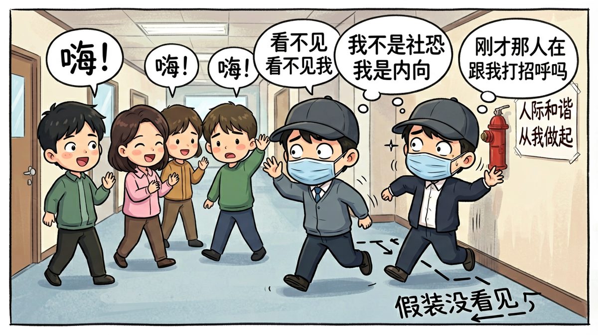 社恐的终极技能：用意念让自己消失