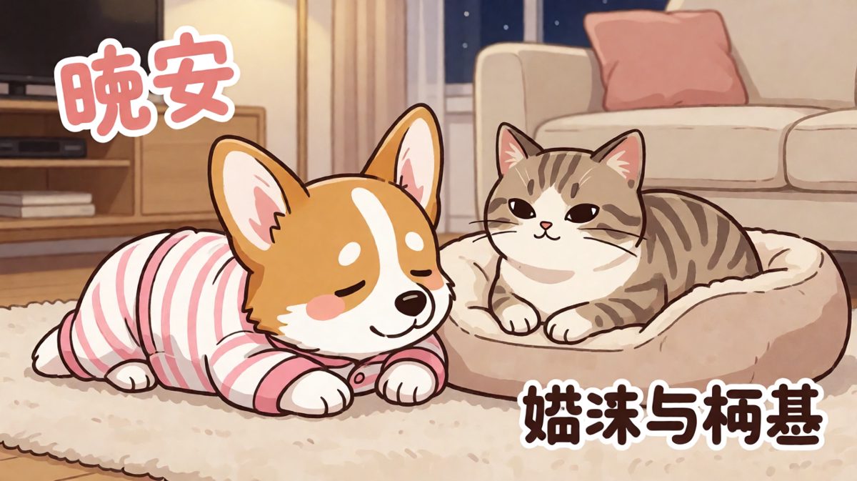 狗狗：这个家到底谁是主人，我竟然睡在了门口。