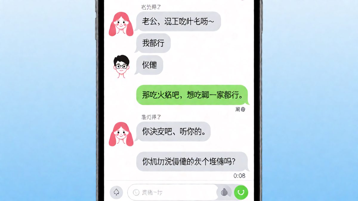 关于'随便'这个词的终极博弈，男生以为躲过一劫却发现是陷阱