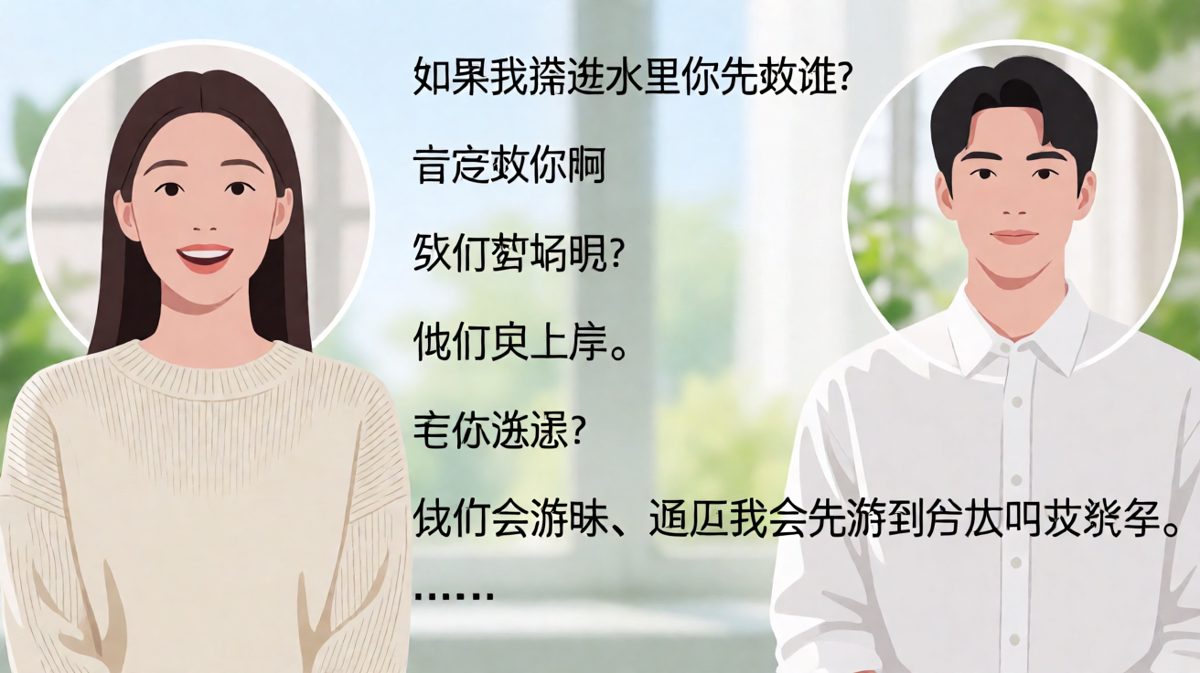 经典送命题被男生用逻辑满分却令人窒息的方式破解