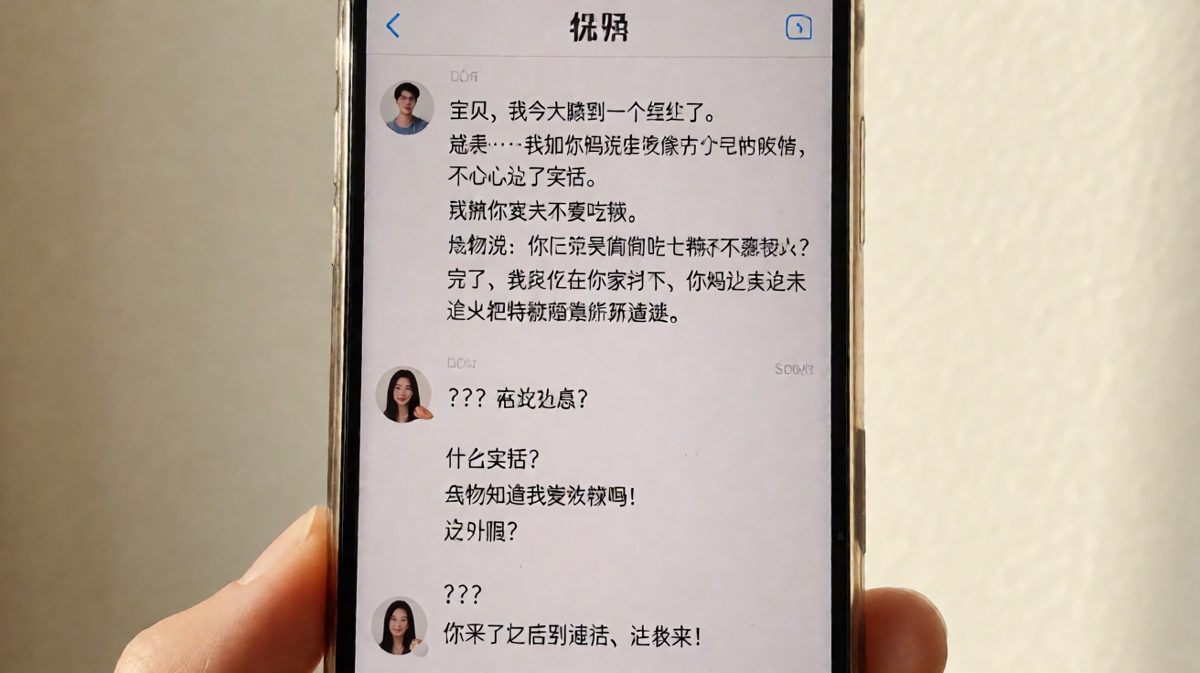 一句话惹来丈母娘审问，男生把自己送进火坑
