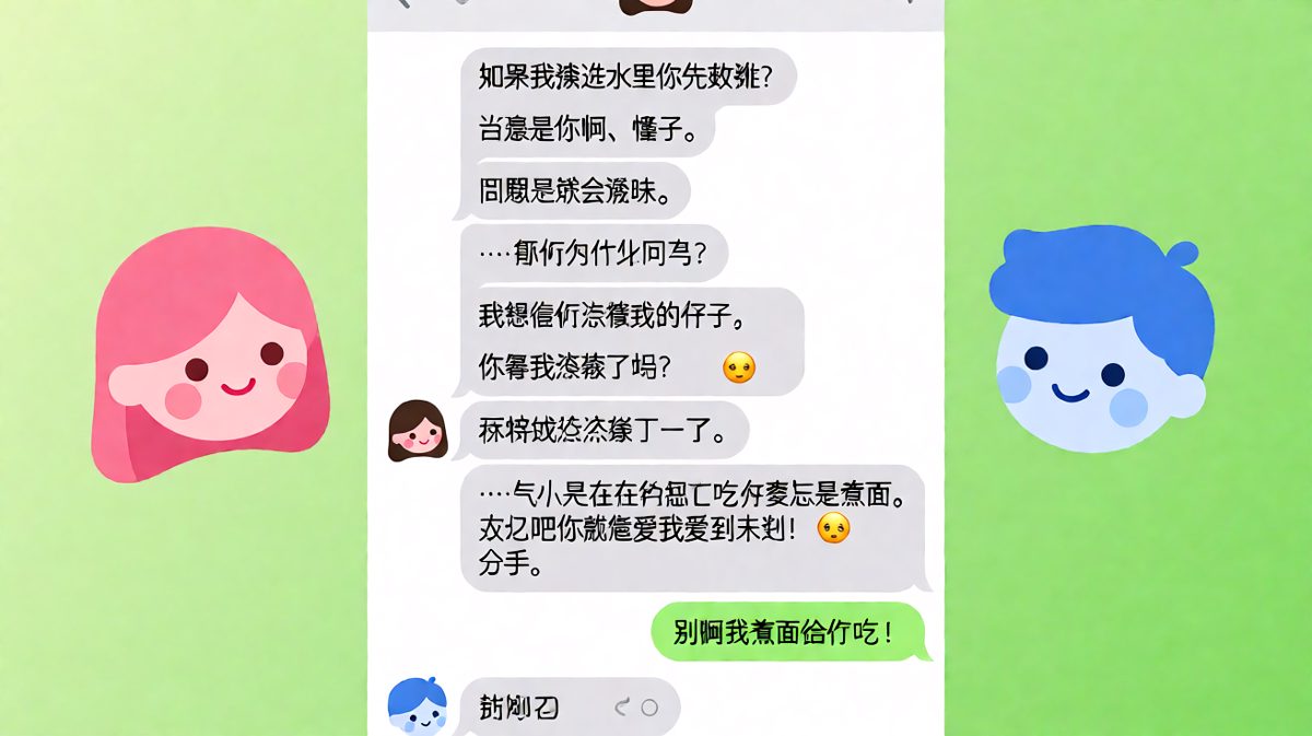 送命题秒变送温暖，直男的终极浪漫是煮一碗面。