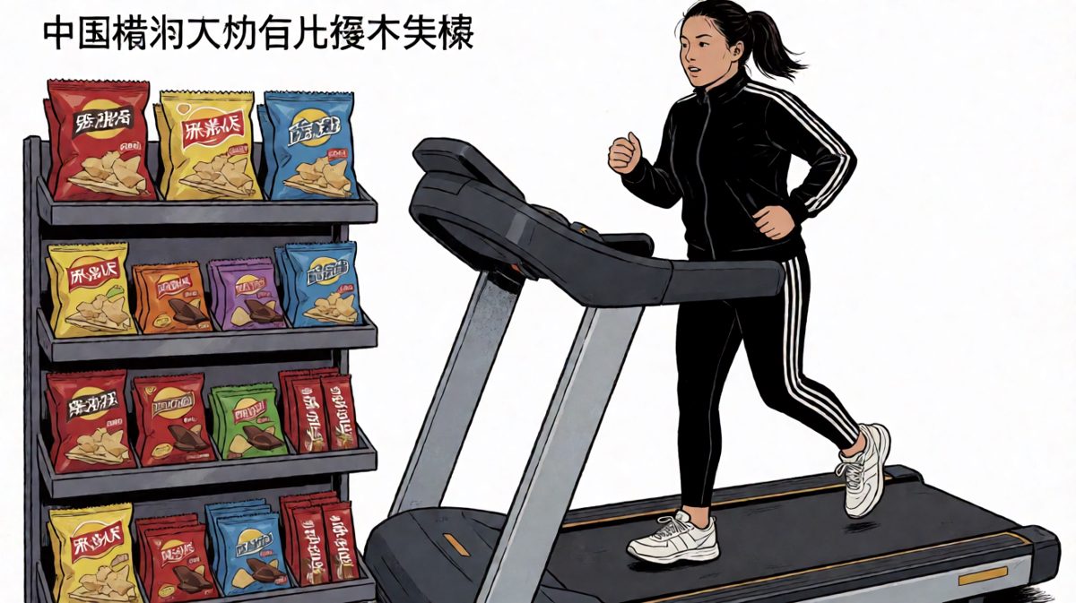运动？不，是边运动边补能量。
