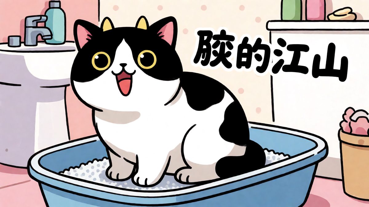 猫砂盆？不，这是朕的龙椅