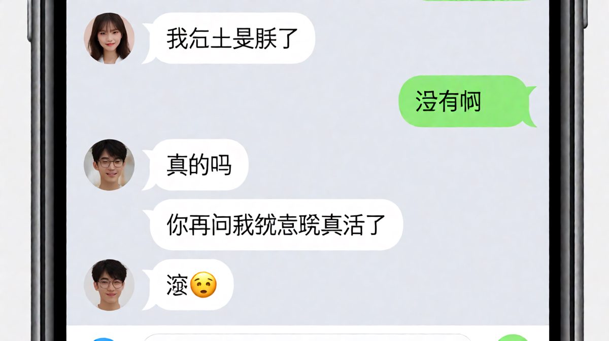 求生欲上线失败，一句大实话终结对话