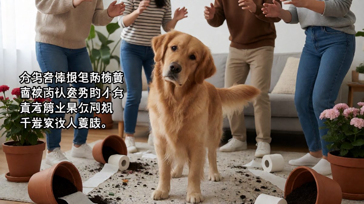 狗：是你自己把东西放在地上的吧？