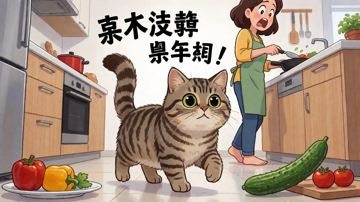 猫：我的命也是命啊！这是什么绿色怪物！