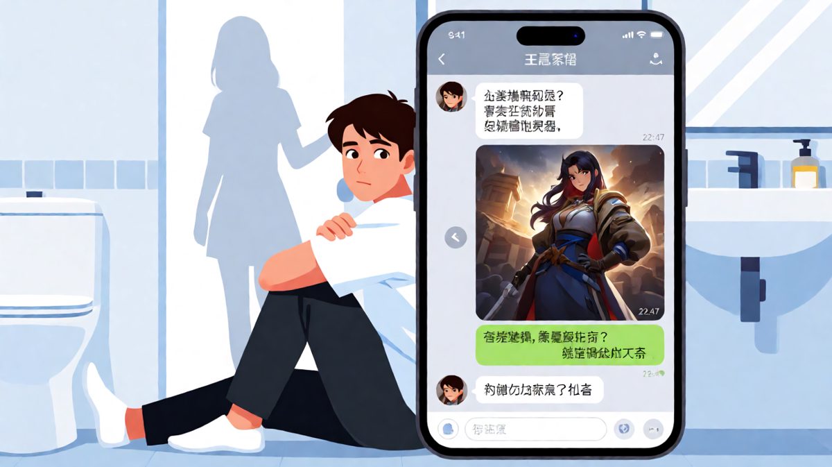 加班借口被一张游戏截图当场拆穿，社死现场