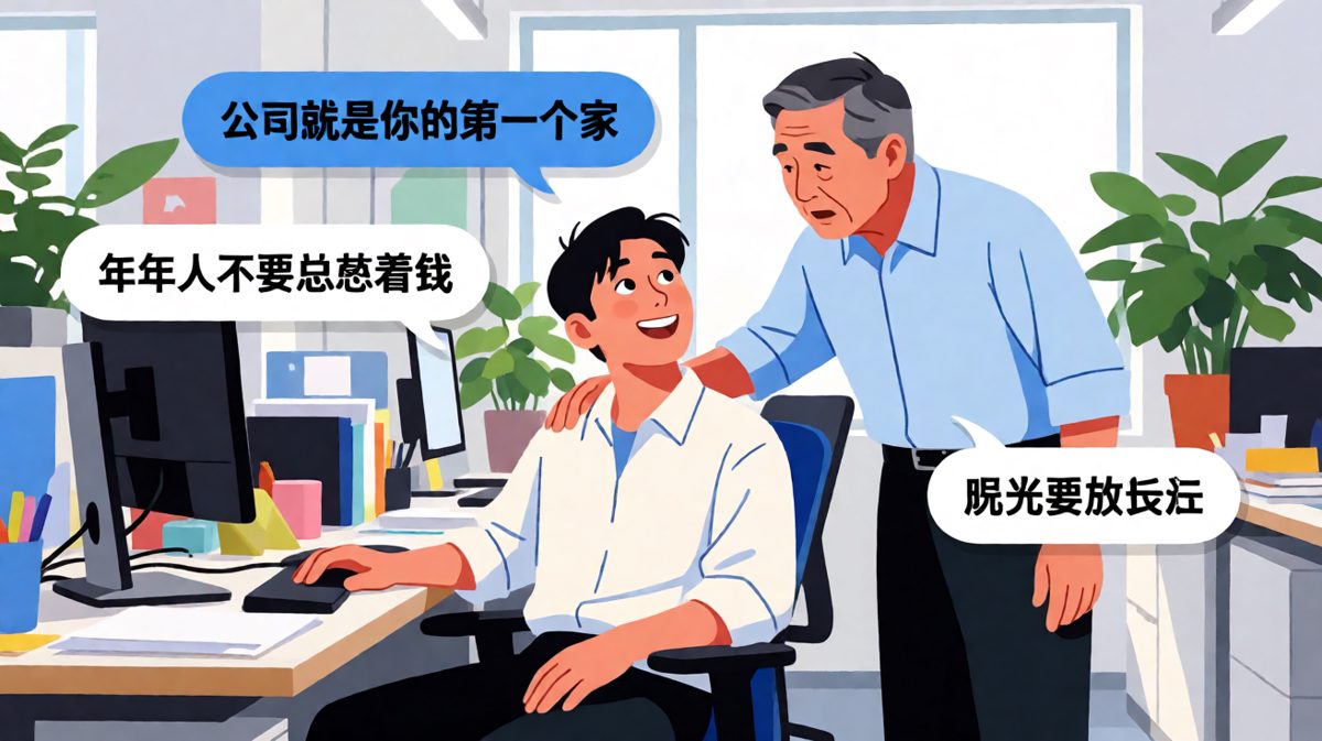 老板画饼：公司就是你的第二个家