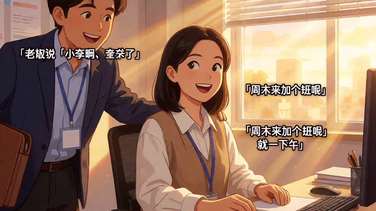周五临下班被叫周末加班