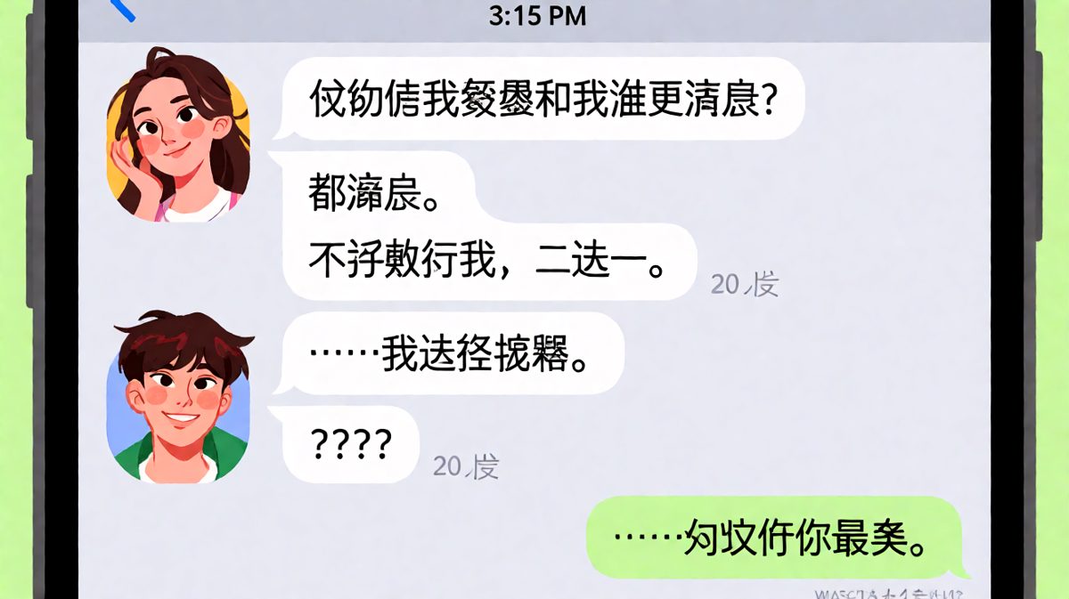 送命题面前的男生，智商突然上线。