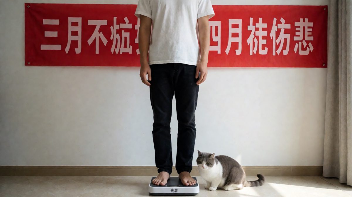 体重秤：这锅我不背，是小猫压上来的