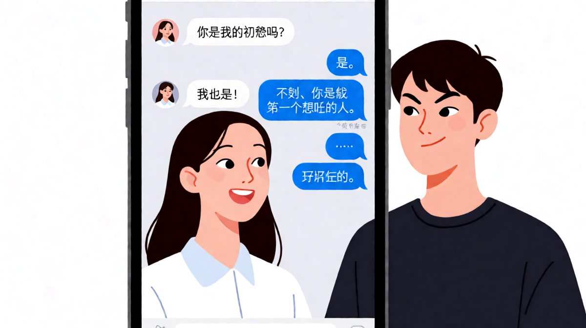 「开玩笑的」—— 心跳漏拍的一秒钟
