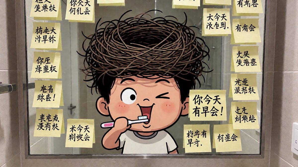 等等！今天有早会？！