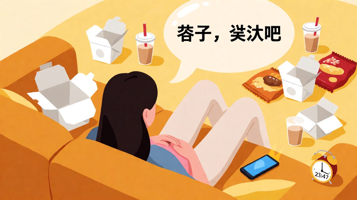 周末瘫倒版：与其内卷不如躺平，这届年轻人的周末状态一目了然。