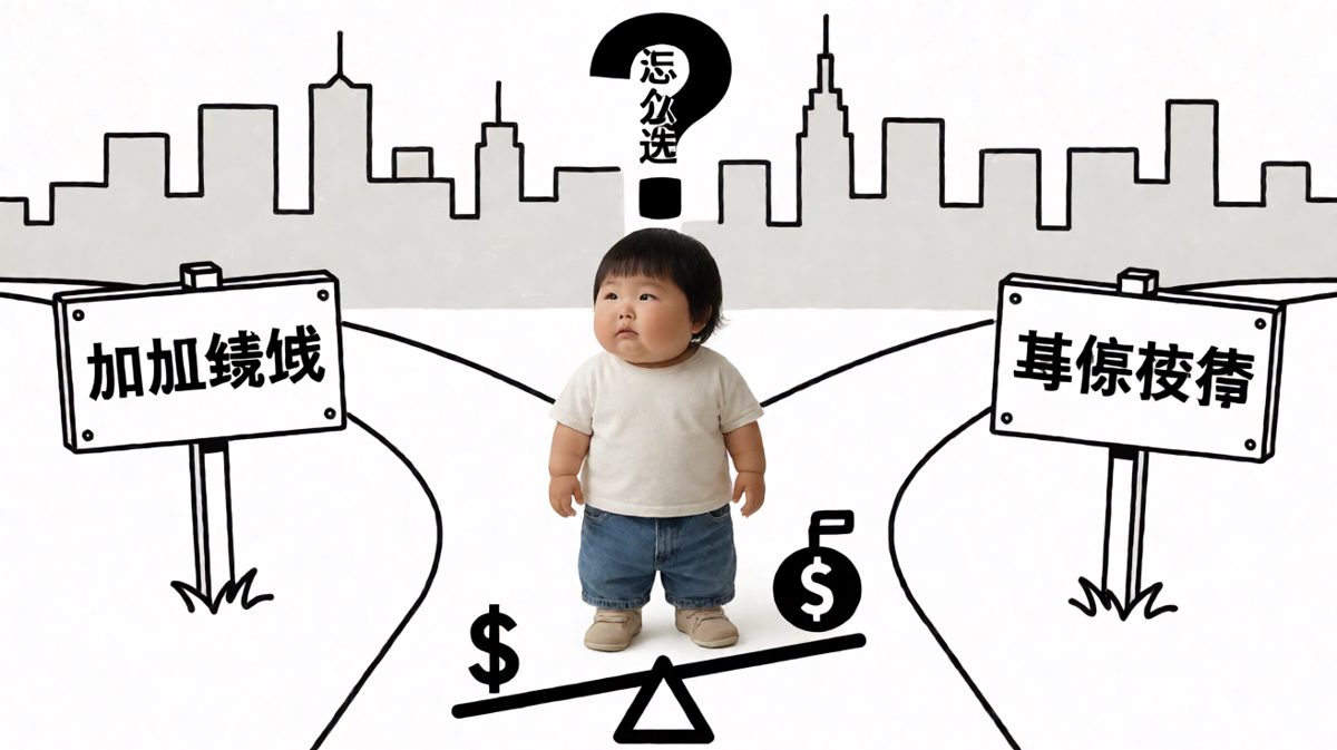 当代选择困难症：既要搞钱又要命，结果两头不到岸。