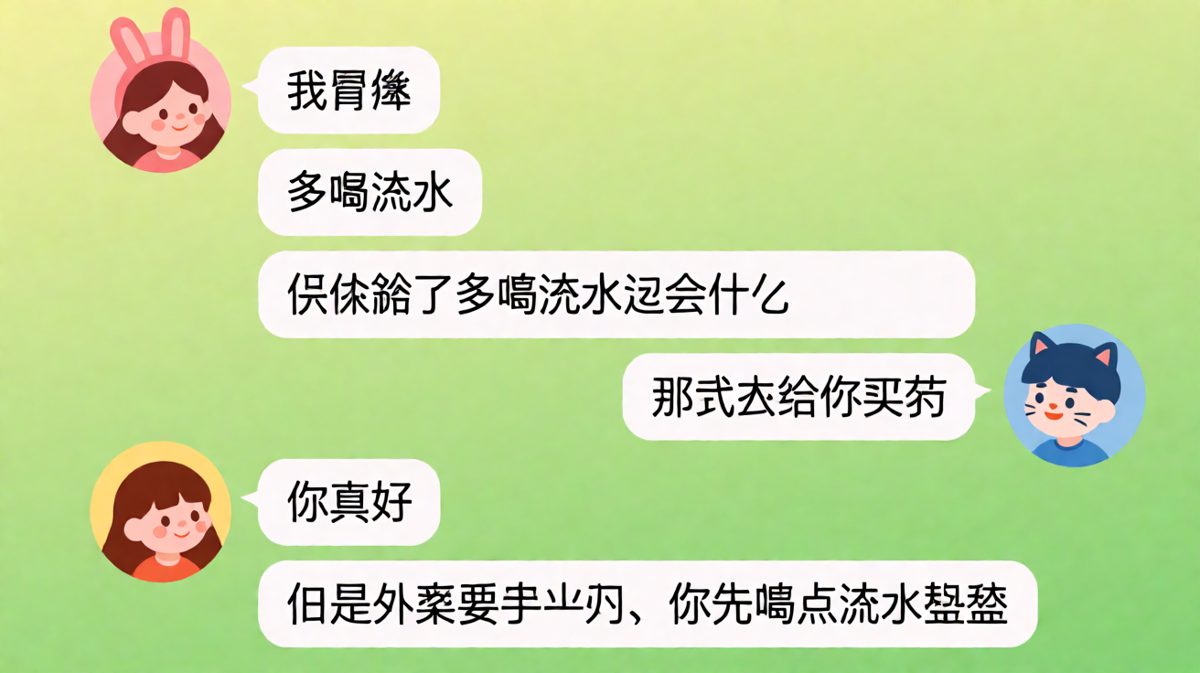 多喝热水的经典翻车现场，男生终究还是输给了现实