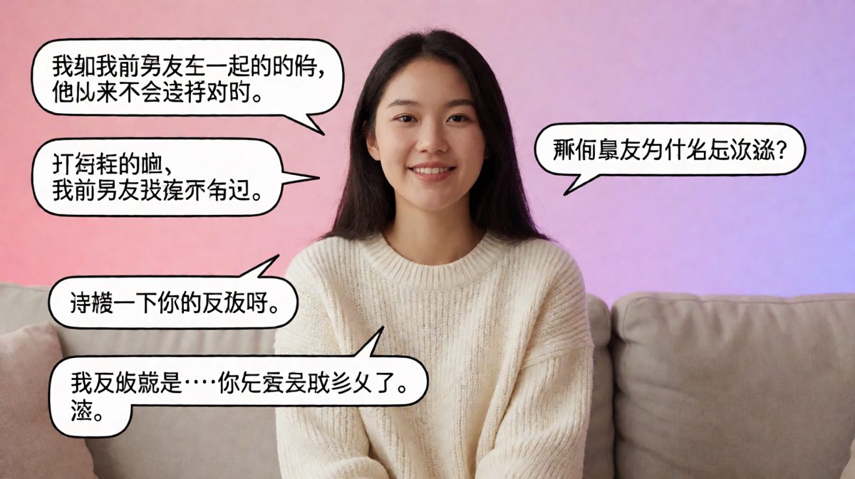 女生假装提前任试探，结果翻车被怼