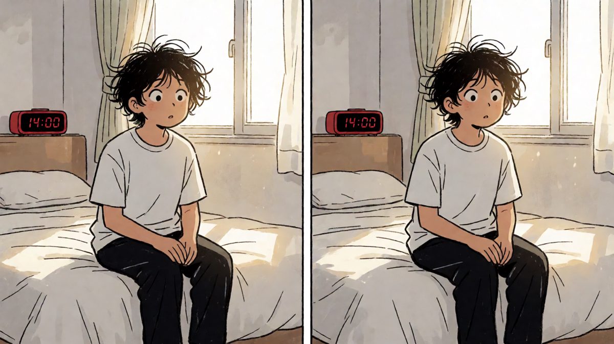醒过神来一看表——已经下午两点了！整个人吓懵了。