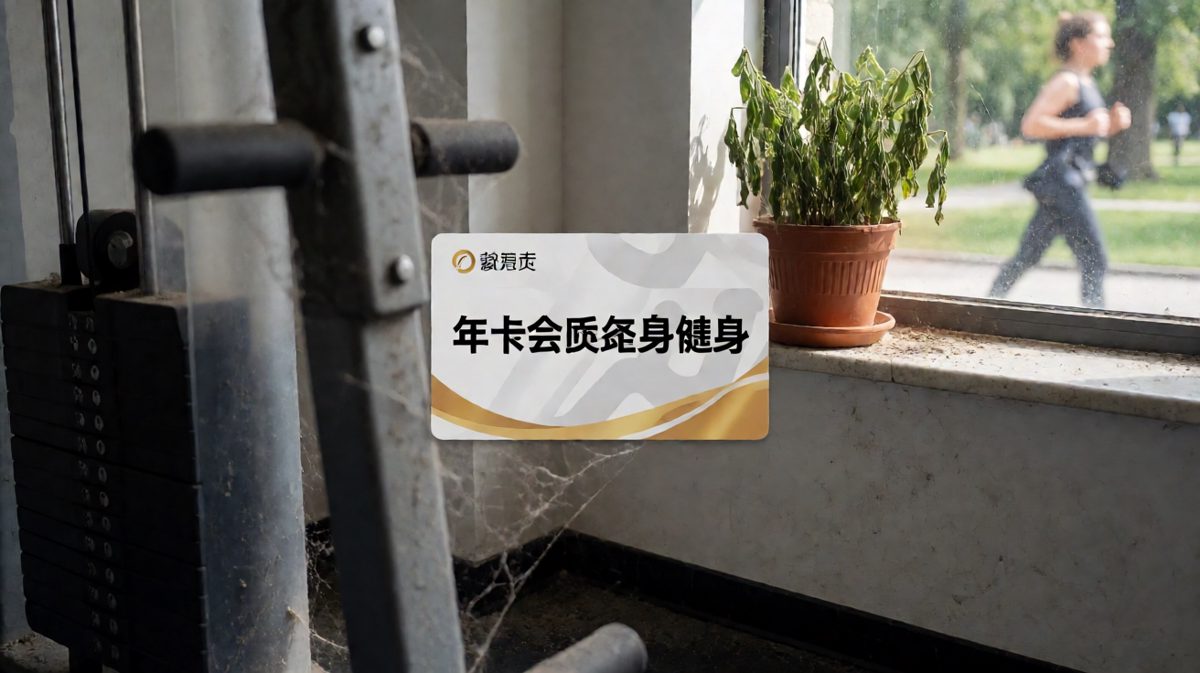 办了健身卡最大的运动量，就是刷卡进门那一下。