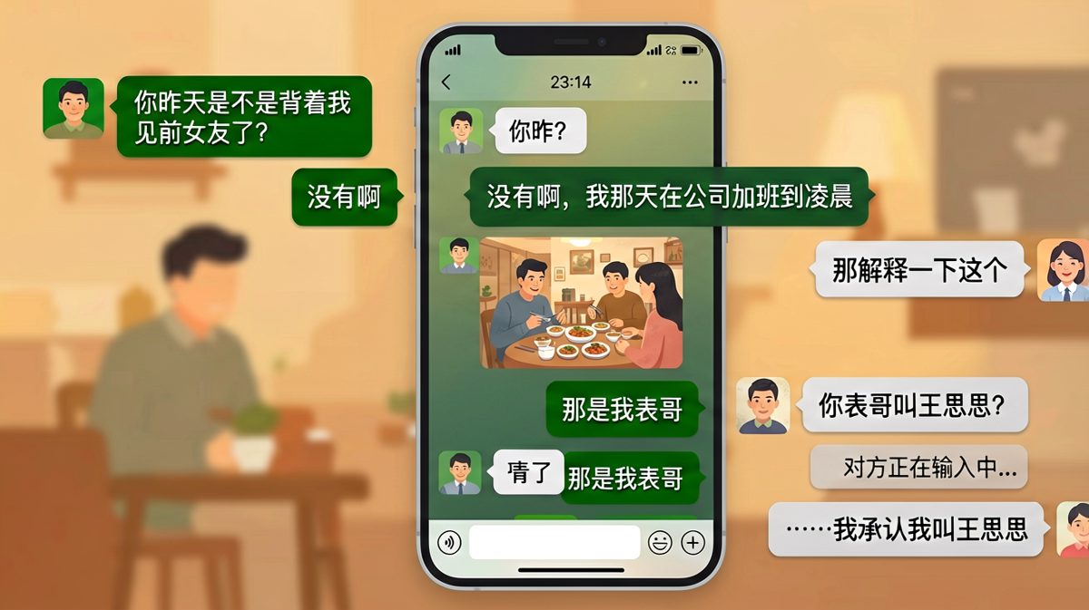 男生被抓包后反手给自己改名叫王思思，彻底摆烂的操作让人笑到拍桌。