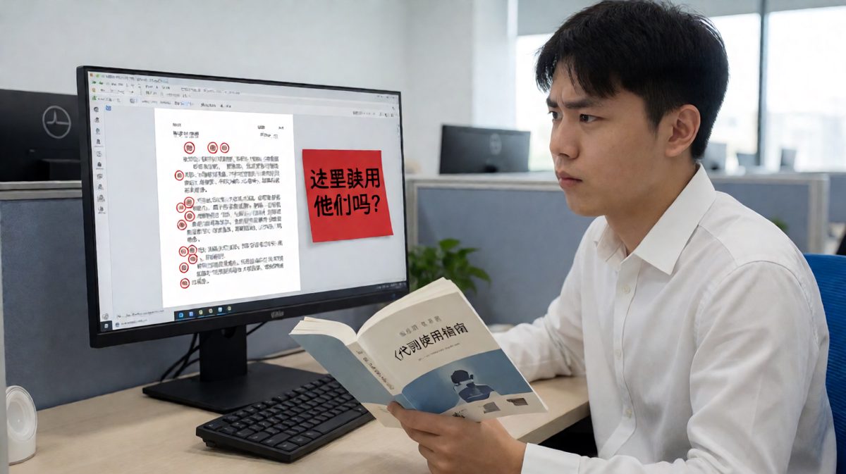 新同事开始疯狂消化这个全新的语言概念