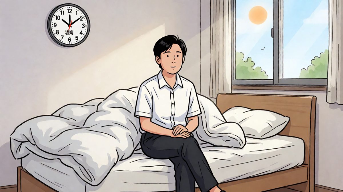 一觉睡到中午，完全不知道发生了什么
