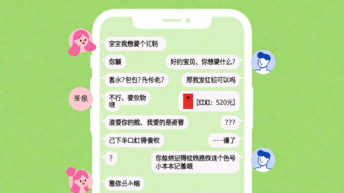 要礼物时的极限拉扯，最后暖到飞起
