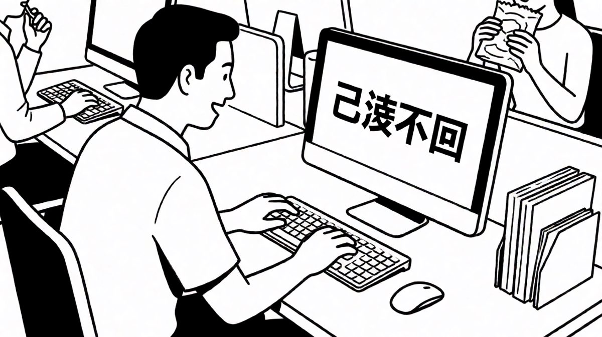领导发'在吗'的瞬间，我的手指比脑子快