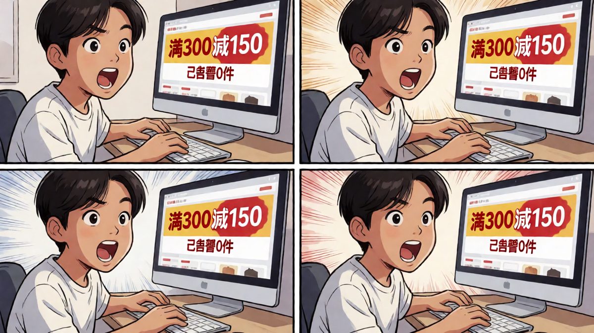 三秒抢完！手速就是我的超能力！