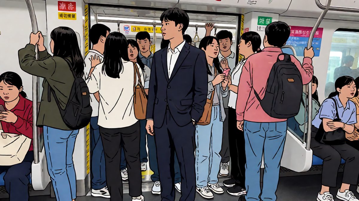 人山人海，灵魂已被挤出躯壳。