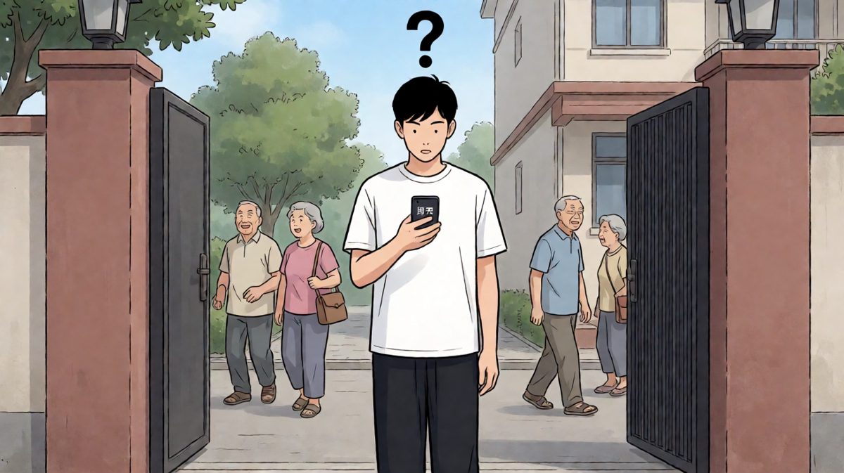 第四格：周六？？？那我刚才在拼什么命……