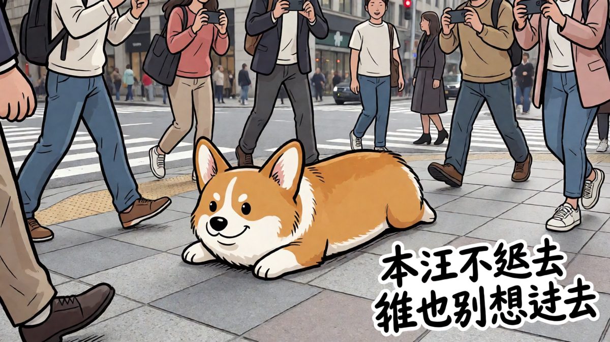 柯基：这条街我说了算，不服来碰。