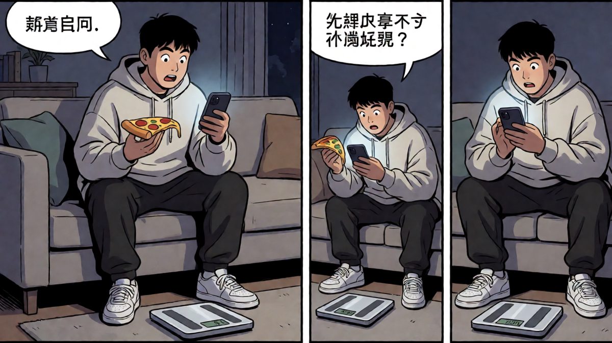 减肥第一天结束，收获满满……